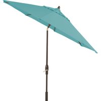 Seaport 9' Octagon Aqua Outdoor Umbrella
