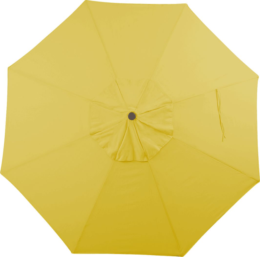 Seaport 9' Octagon Yellow Outdoor Umbrella