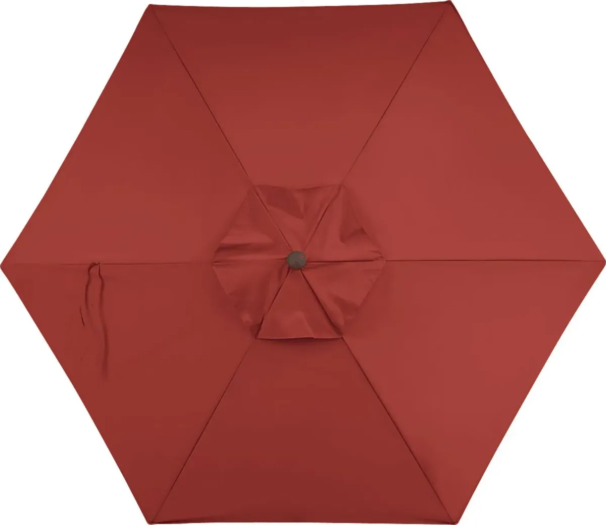 Coastal Point 9' Red Outdoor Umbrella with 80 lb. Base