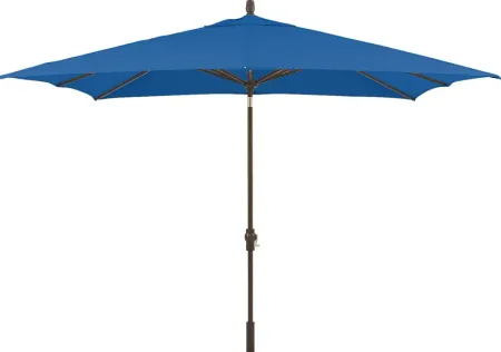 Seaport 8 x 10 Rectangle Pacific Blue Outdoor Umbrella