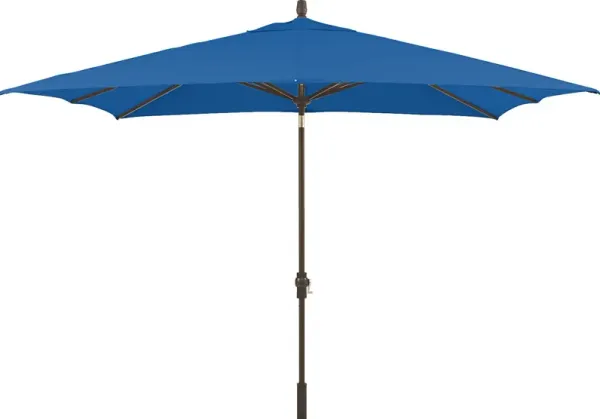 Seaport 8 x 10 Rectangle Pacific Blue Outdoor Umbrella