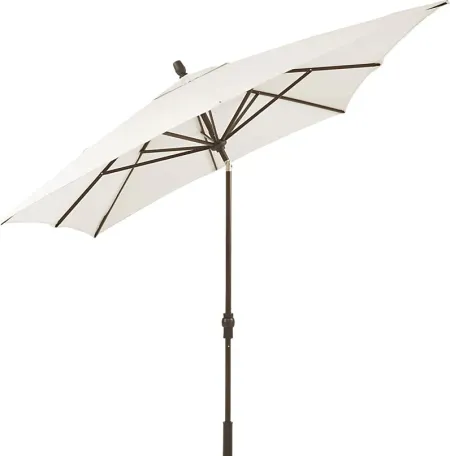 Seaport 8 x 10 Rectangle Natural Outdoor Umbrella