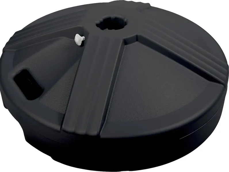 Neala Black 50 lb. Umbrella Base