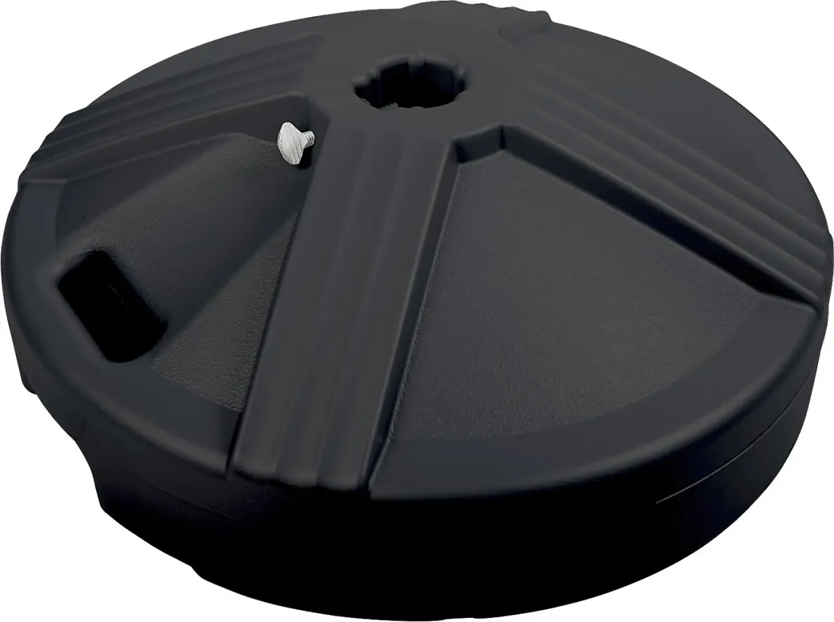 Neala Black 50 lb. Dining Table Umbrella Base