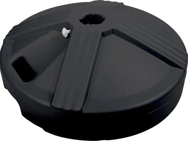 Neala Black 50 lb. Dining Table Umbrella Base