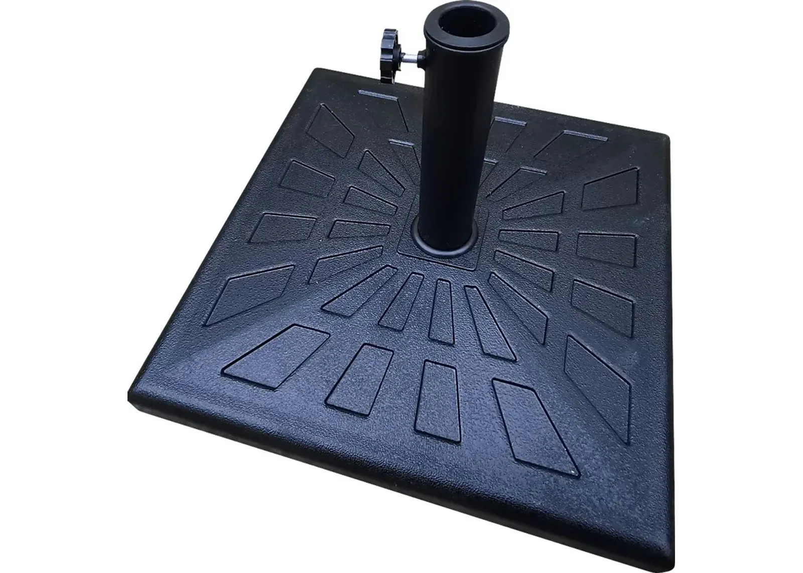 Outdoor Emerence Gray Umbrella Base