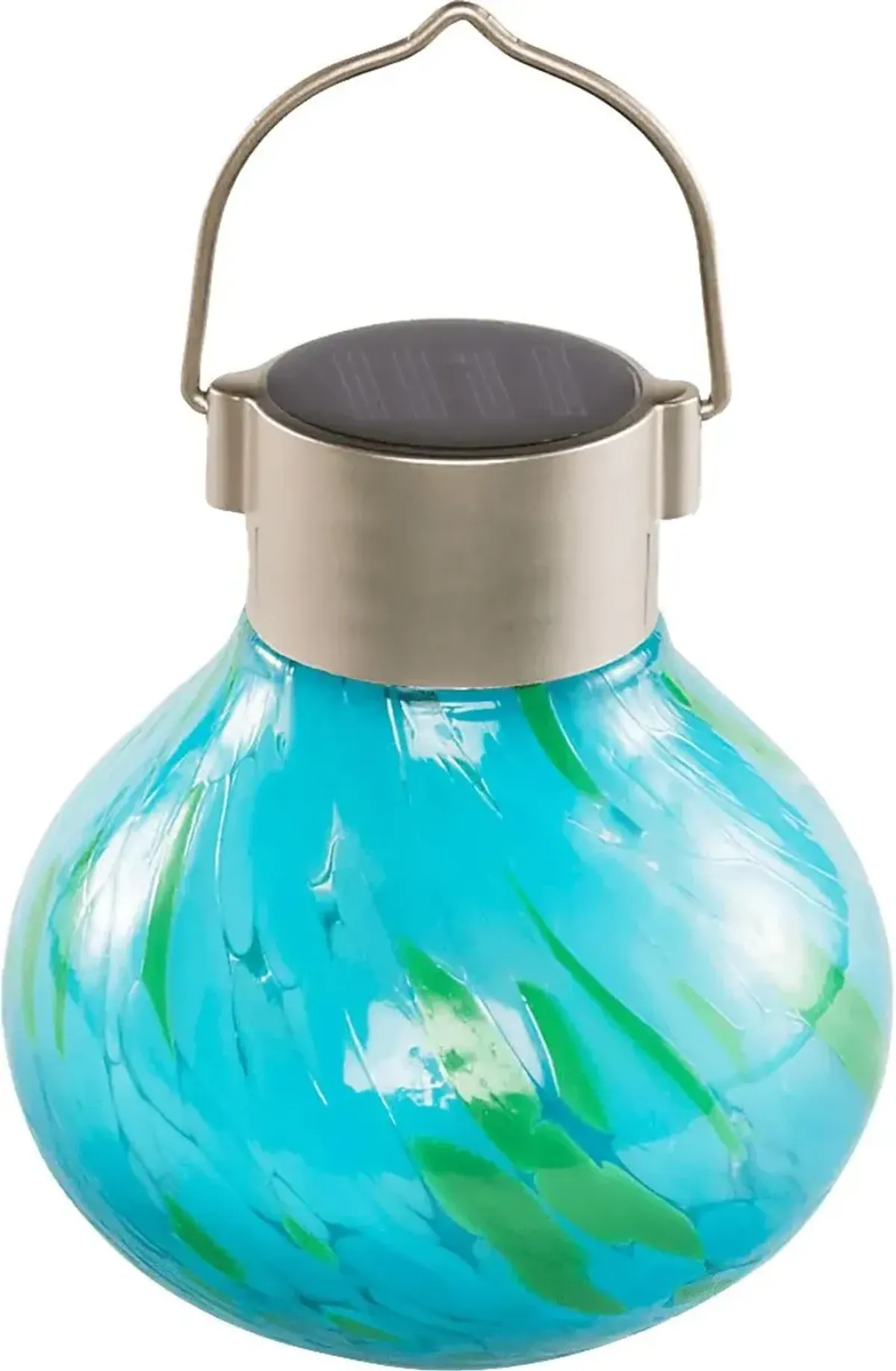 Emberley Mint Outdoor Solar Lantern