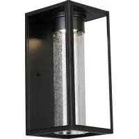 Placer Point Black Outdoor Sconce