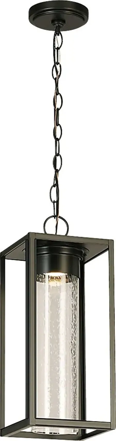 Placer Point Black Outdoor Pendant