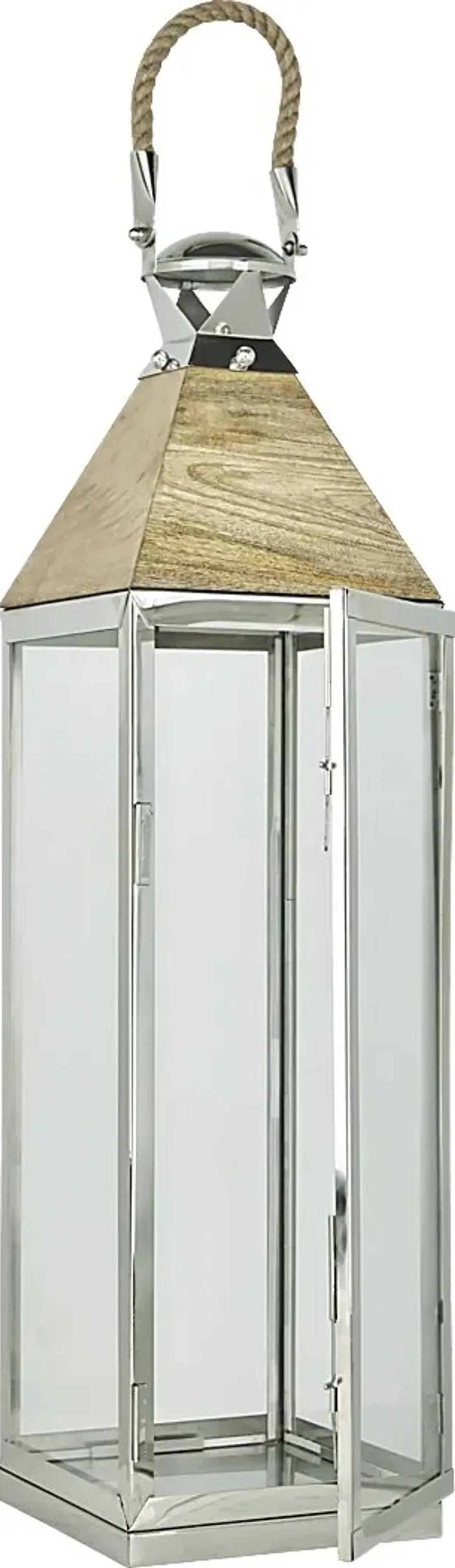 Bodnam Bay Silver Large Indoor/Outdoor Lantern