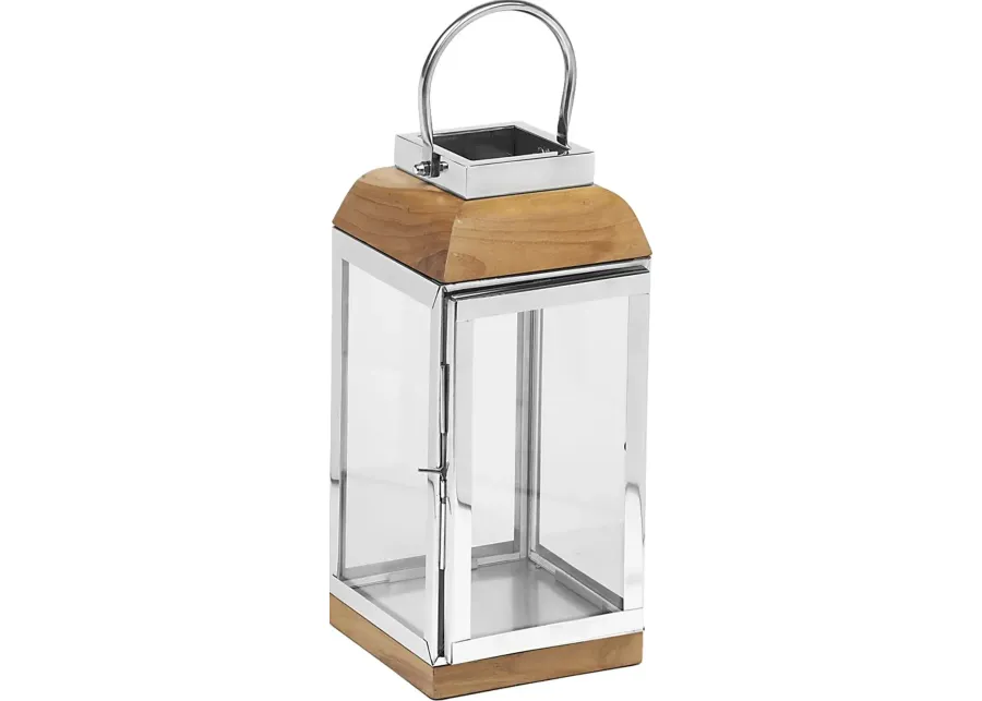 Lucerna Silver Small Indoor/Outdoor Lantern