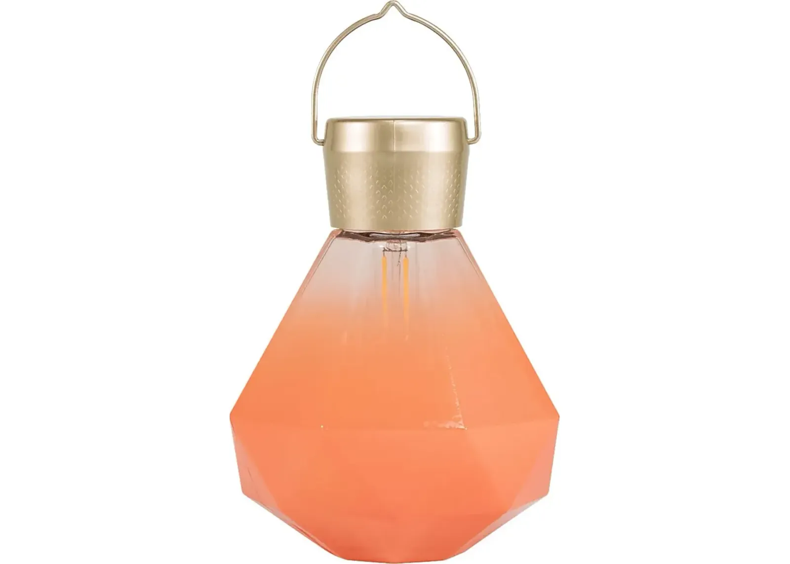 Yeser Cave Outdoor Coral Solar Lantern