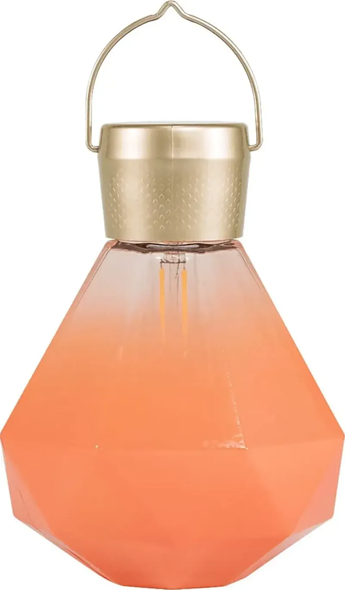 Yeser Cave Outdoor Coral Solar Lantern