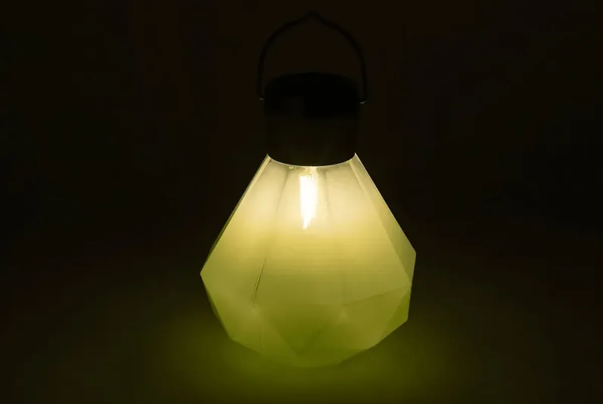 Yeser Cave Outdoor Jade Solar Lantern