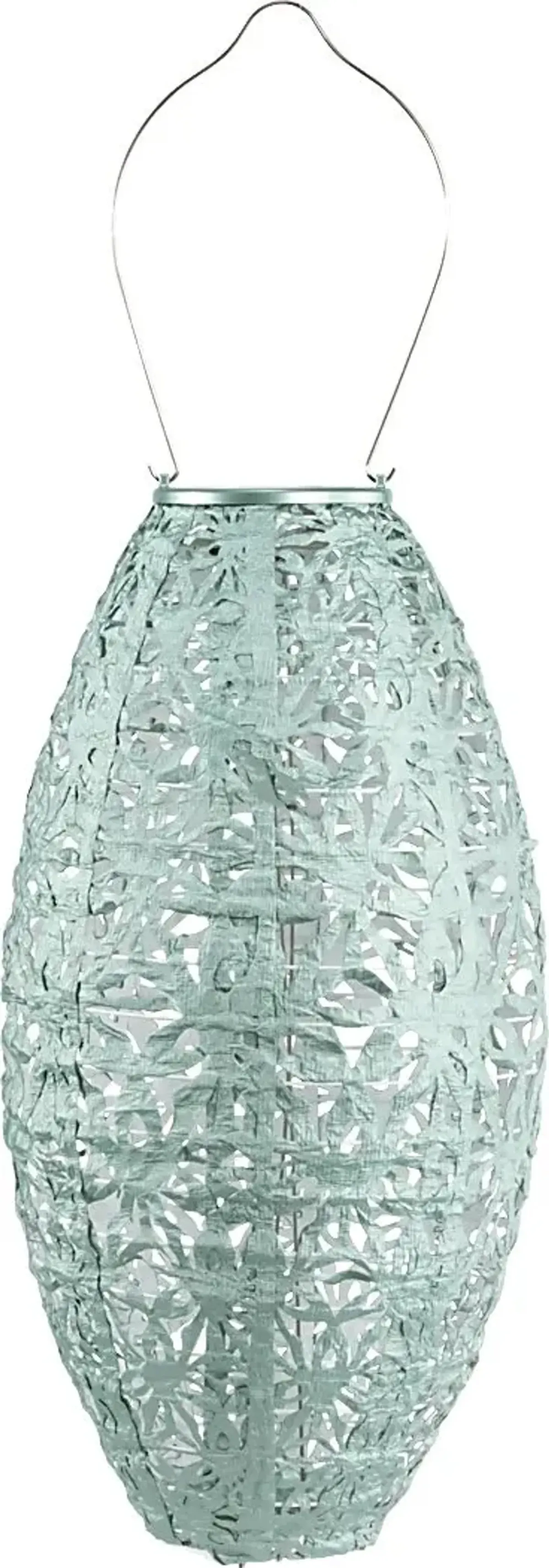 Hymin Estates Outdoor Sage Solar Lantern