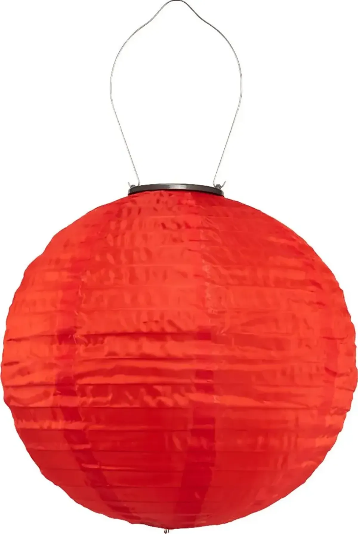 Vense Island Outdoor Red Solar Lantern