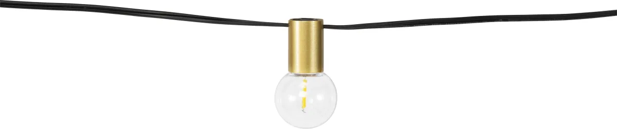 Quis Loop Outdoor Gold String Lights