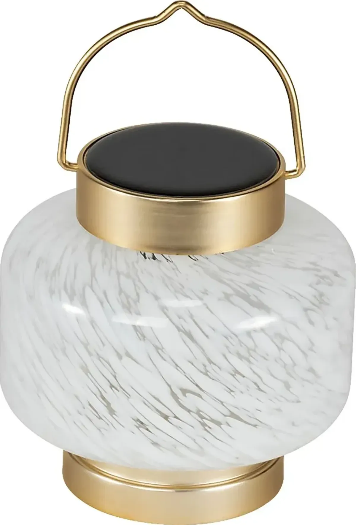 Smay Avenue Outdoor White Solar Lantern