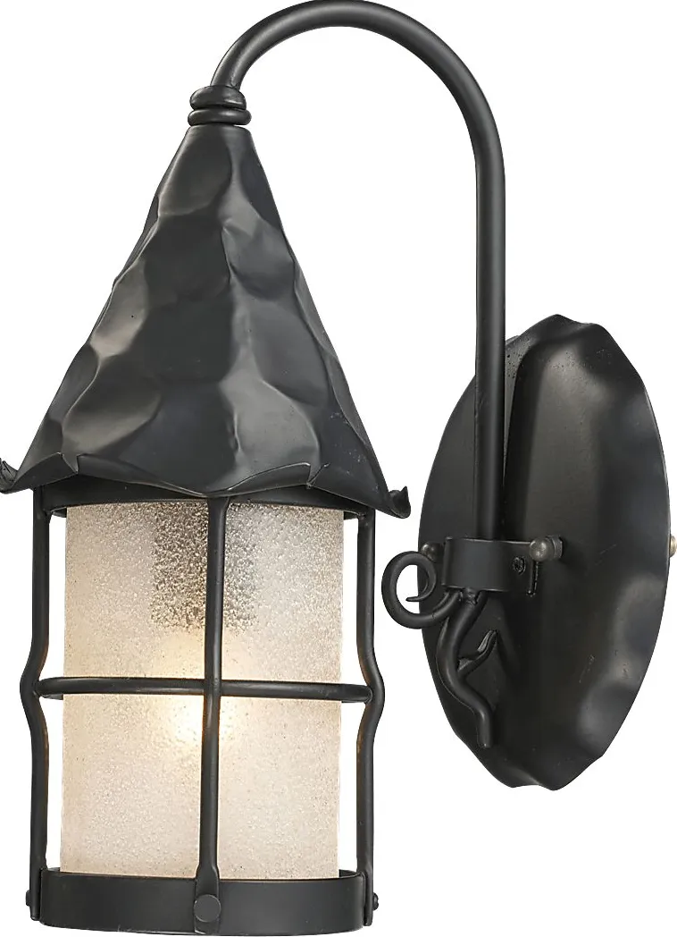 Norview Black Outdoor Wall Sconce