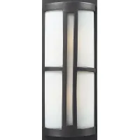 Horlbeck Gray Large Outdoor Wall Sconce