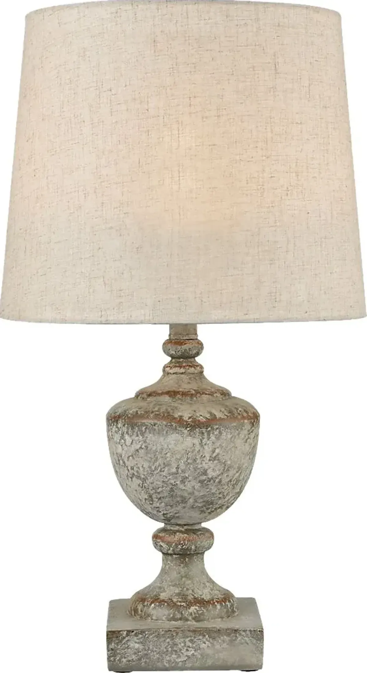 Jonquil Edge Gray Outdoor Lamp