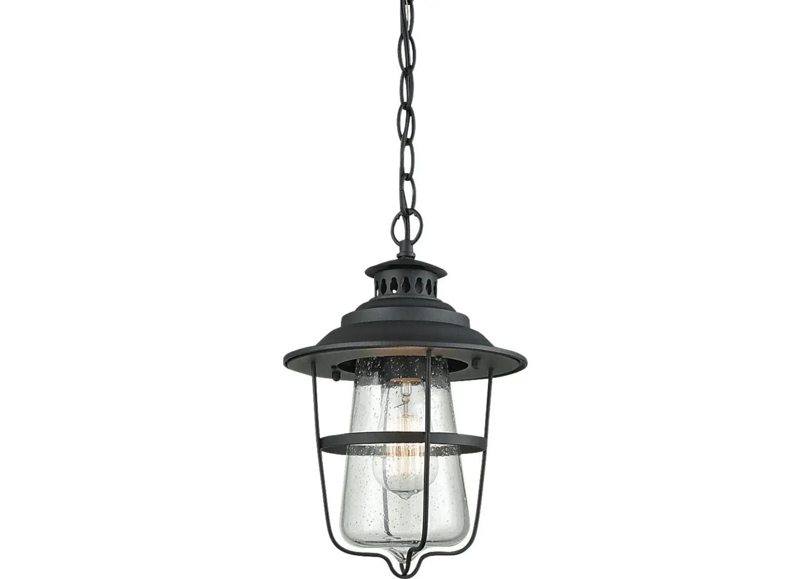 Merton Black Outdoor Chandelier