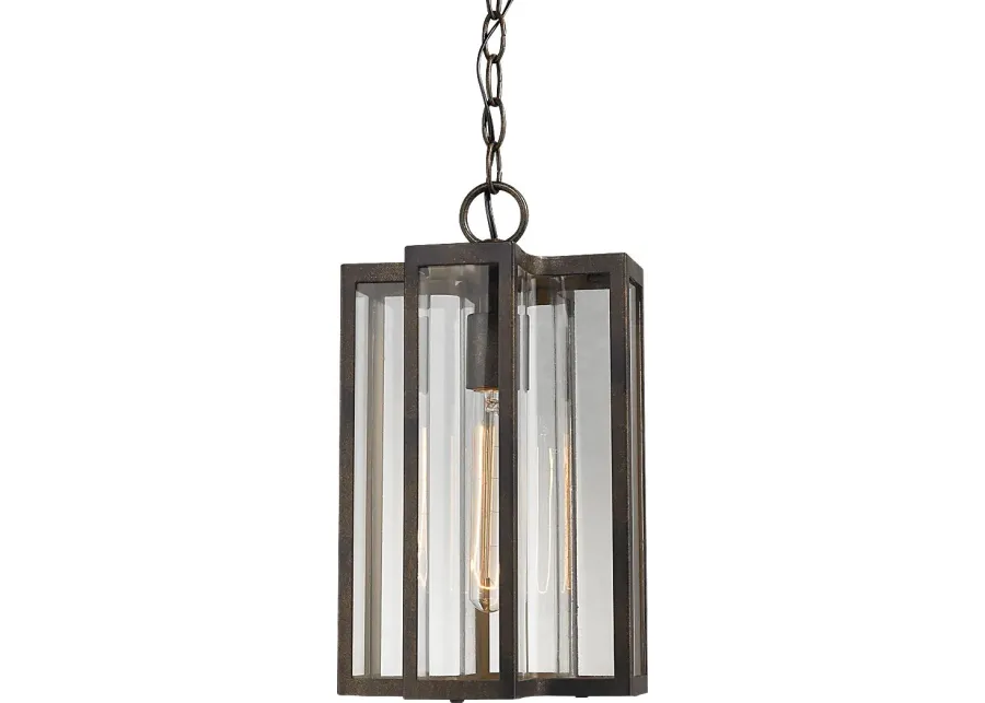 Allenwood Brown Outdoor Chandelier