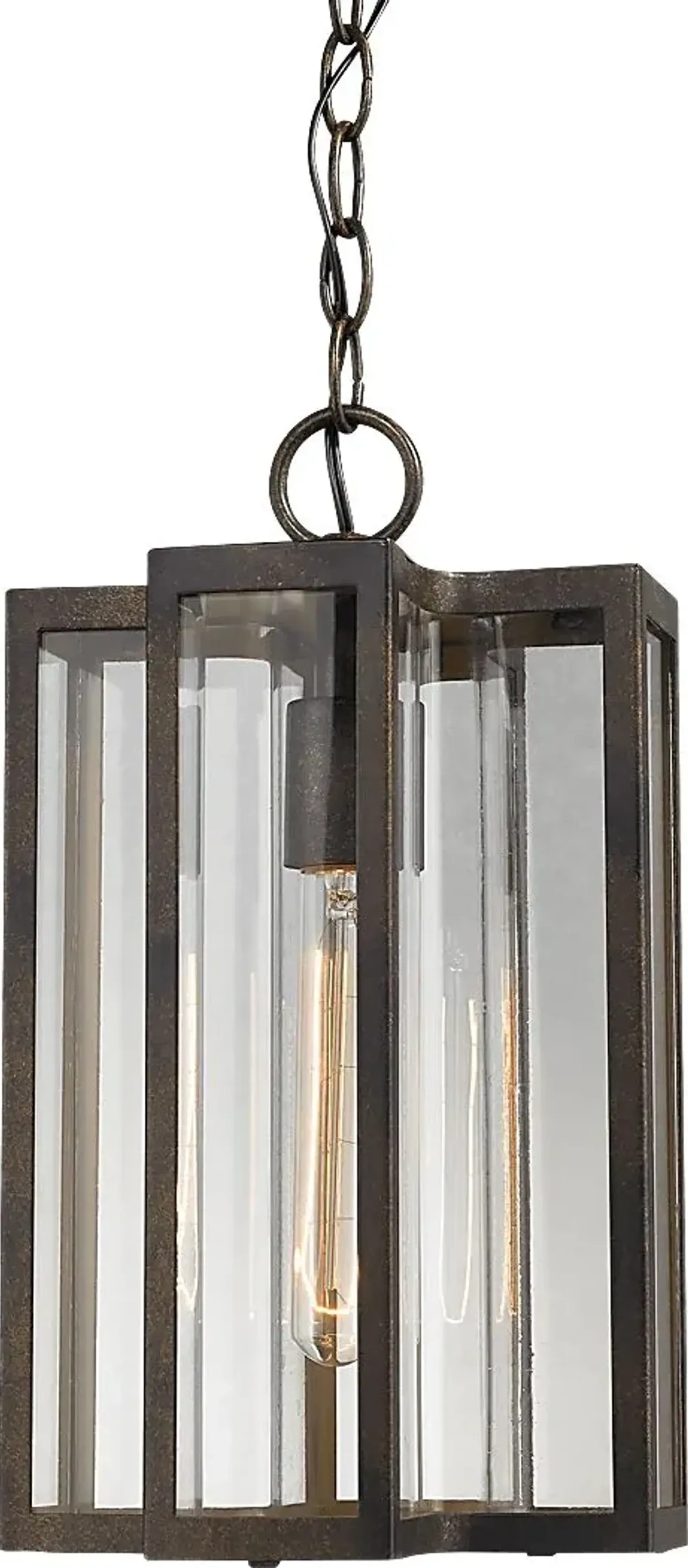 Allenwood Brown Outdoor Chandelier