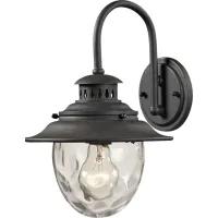 Harbor Cove Black Outdoor Wall Sconce