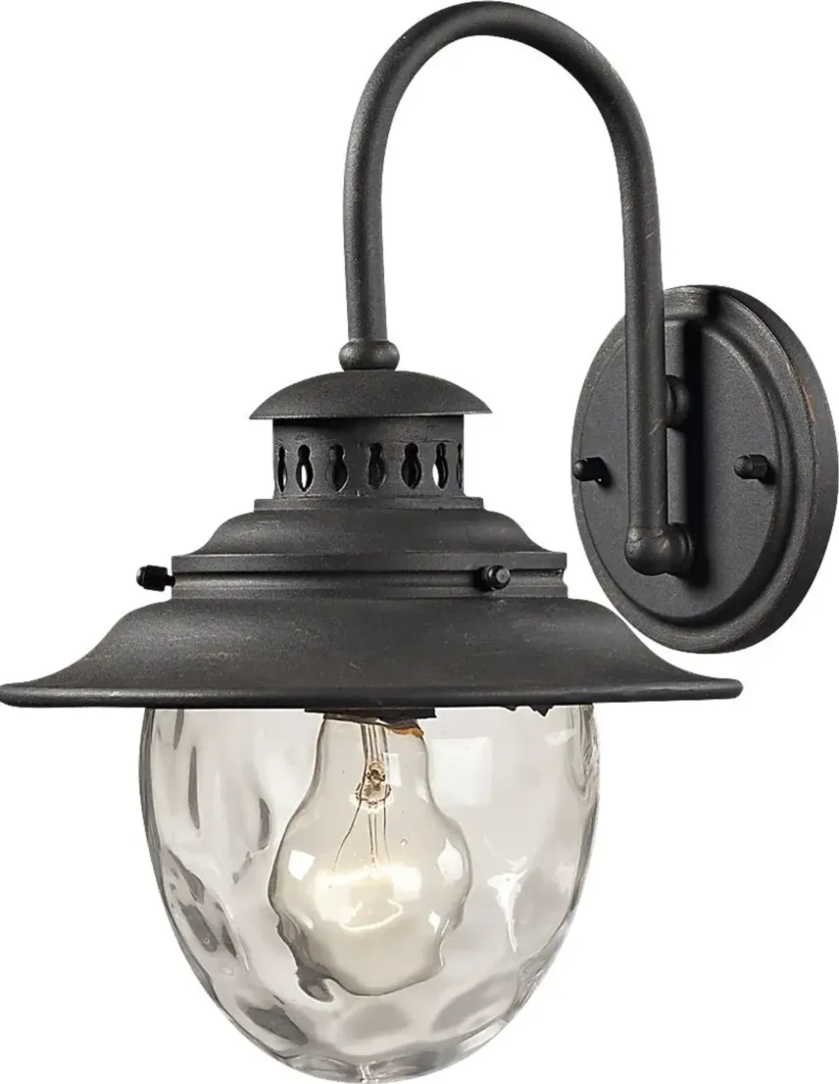 Harbor Cove Black Outdoor Wall Sconce