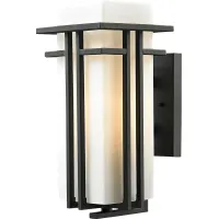 Lauradell Black Outdoor Wall Sconce