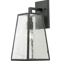 Castlereagh Black Large Outdoor Wall Sconce