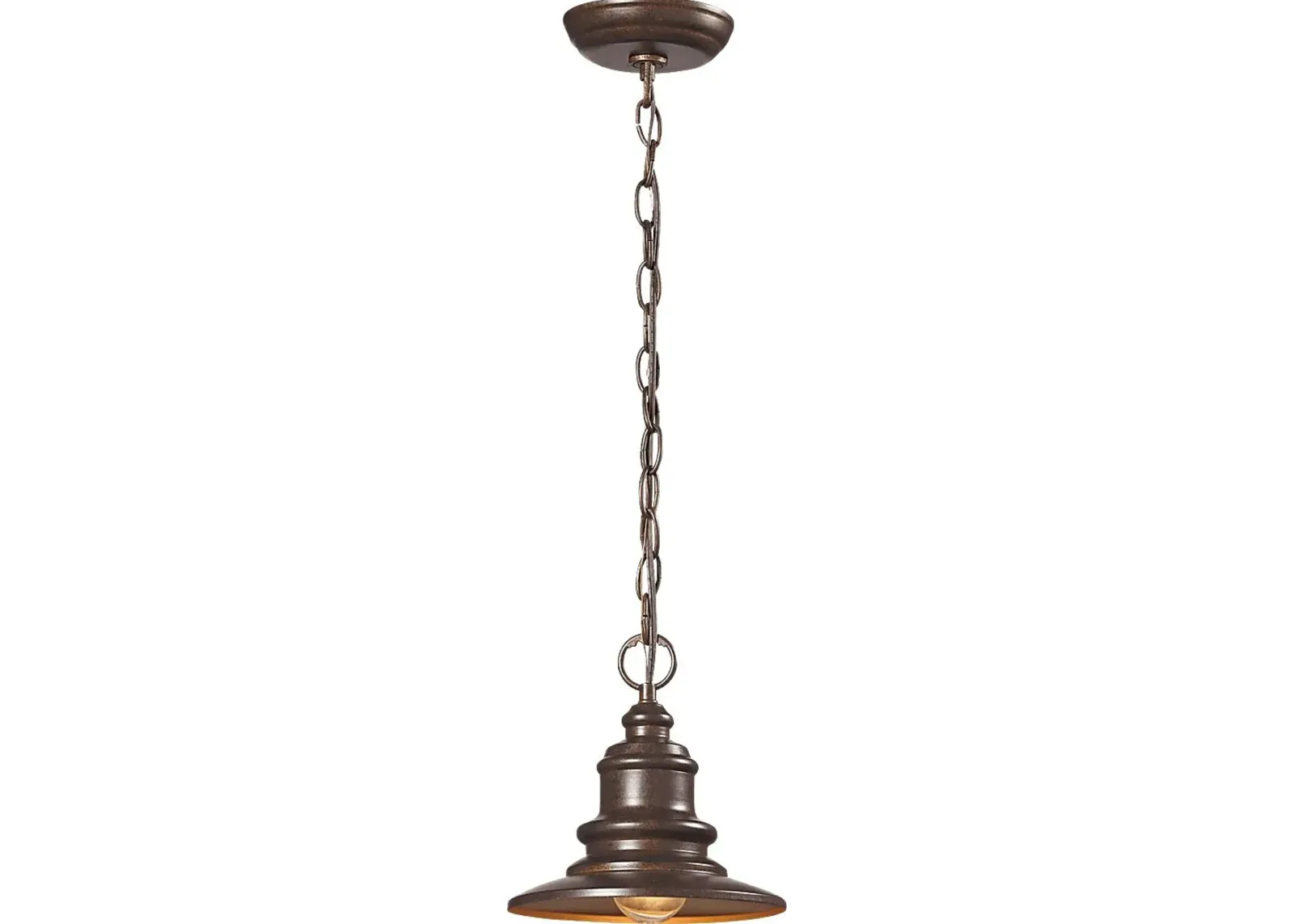 Fernbrook Brown Outdoor Chandelier