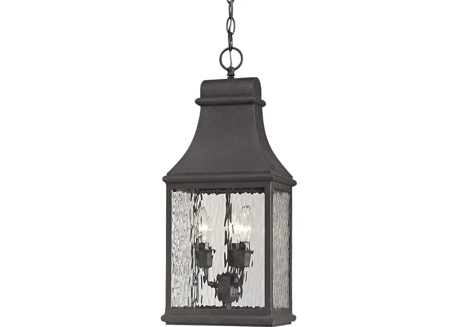 Birchley Gray Outdoor Chandelier