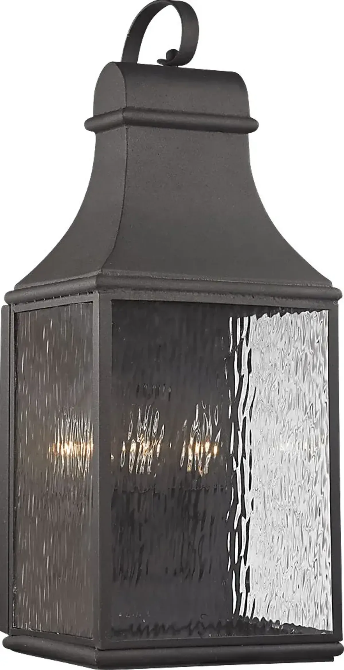 Lepley Gray Large Outdoor Wall Sconce