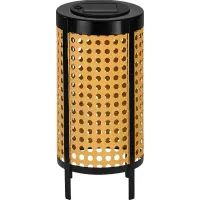 Demby Nest Black Outdoor Lamp
