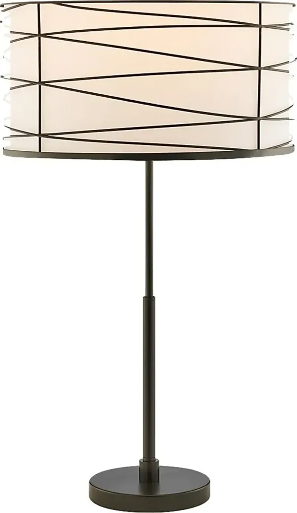 Volusia Gate Black Outdoor Lamp