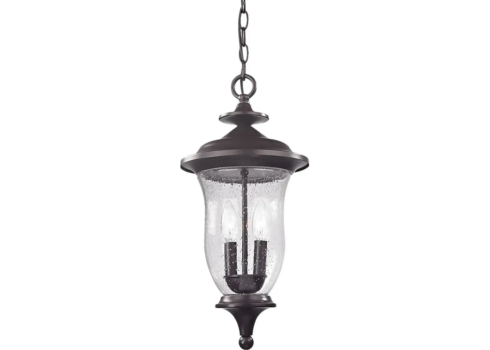 Bannington Brown Outdoor Chandelier