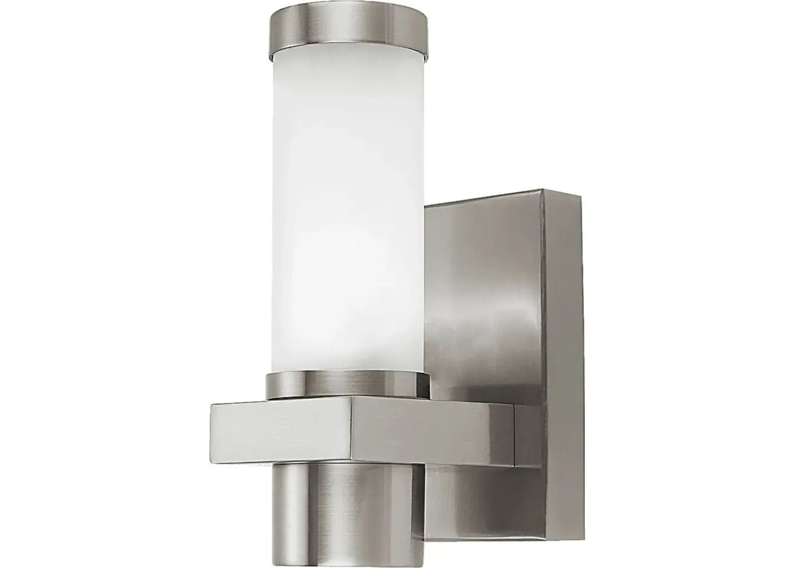 Maren Road Silver Outdoor Sconce