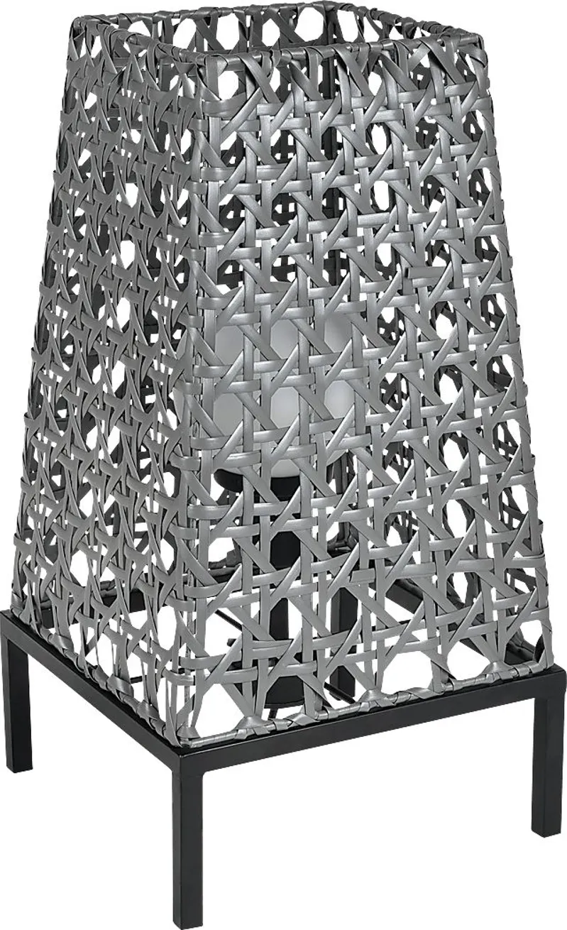 Trotter Summit Gray Outdoor Lamp