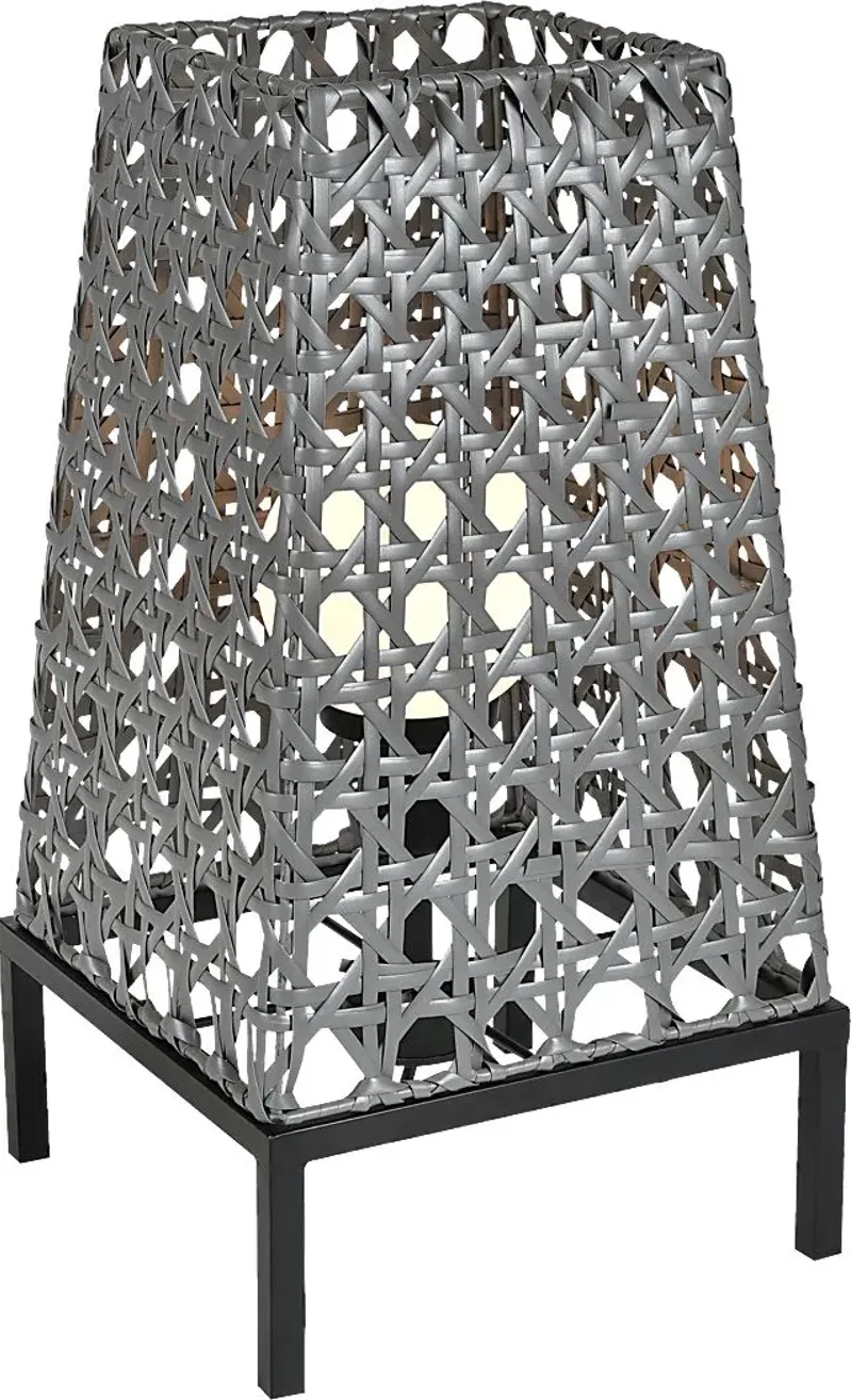 Trotter Summit Gray Outdoor Lamp