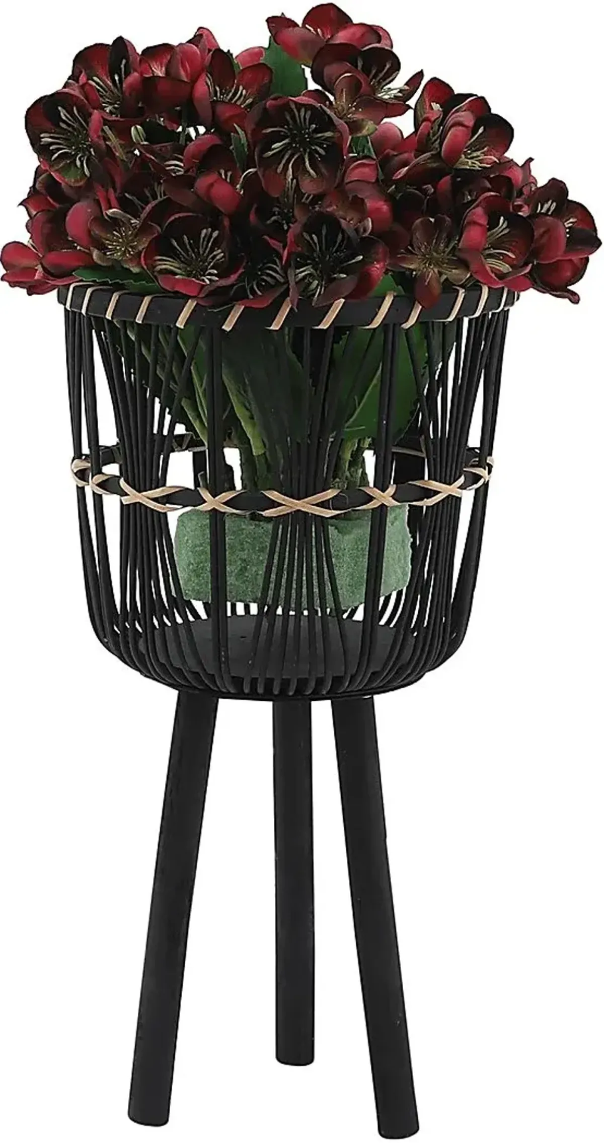 Mallaga Black Planter, Set of 3