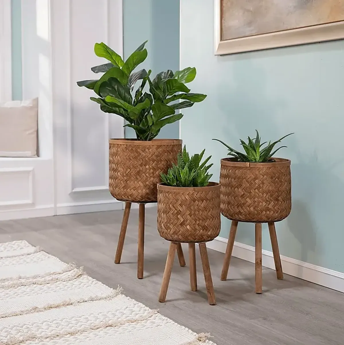 Lornadale Brown Planter, Set of 3