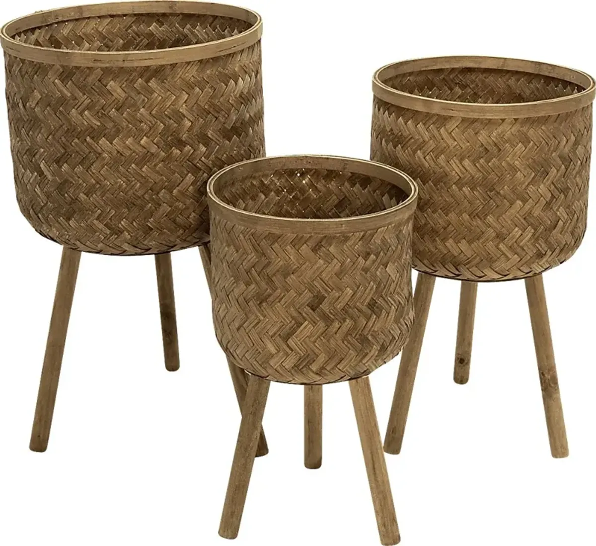 Lornadale Brown Planter, Set of 3