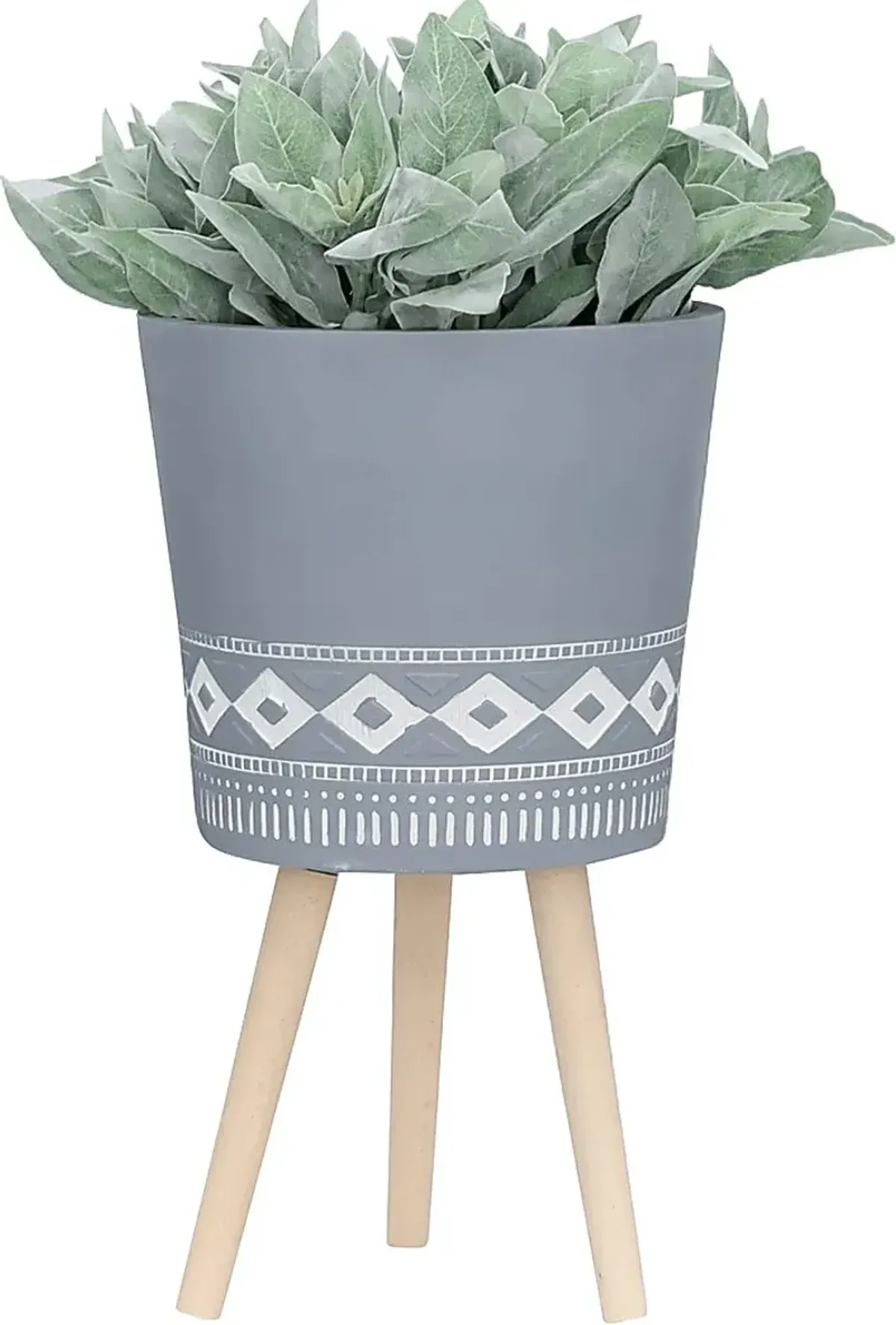 Winnekta Gray Planter, Set of 2