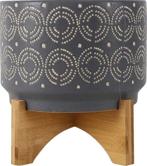 Wilshyre Gray Planter