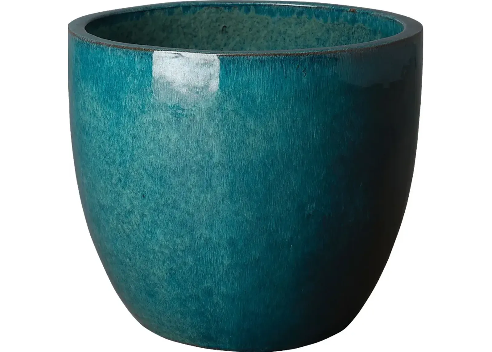 Caistor Teal Planter