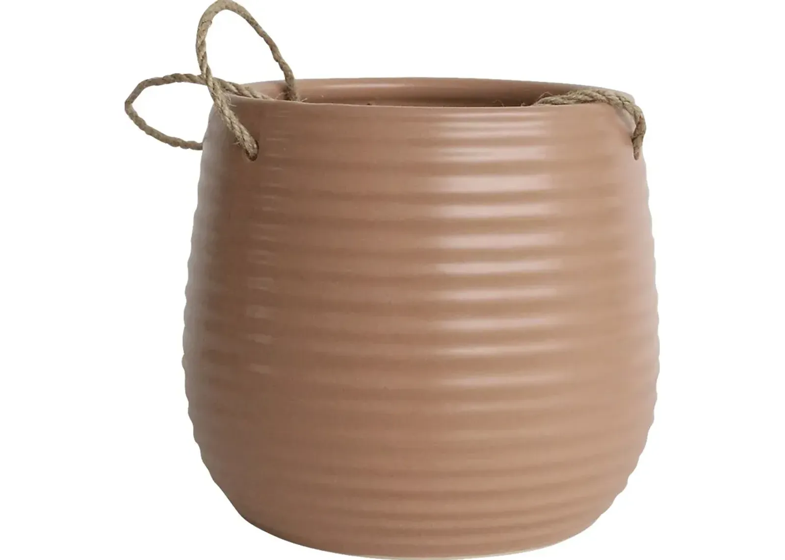 Waholstrom III Pink Hanging Planter