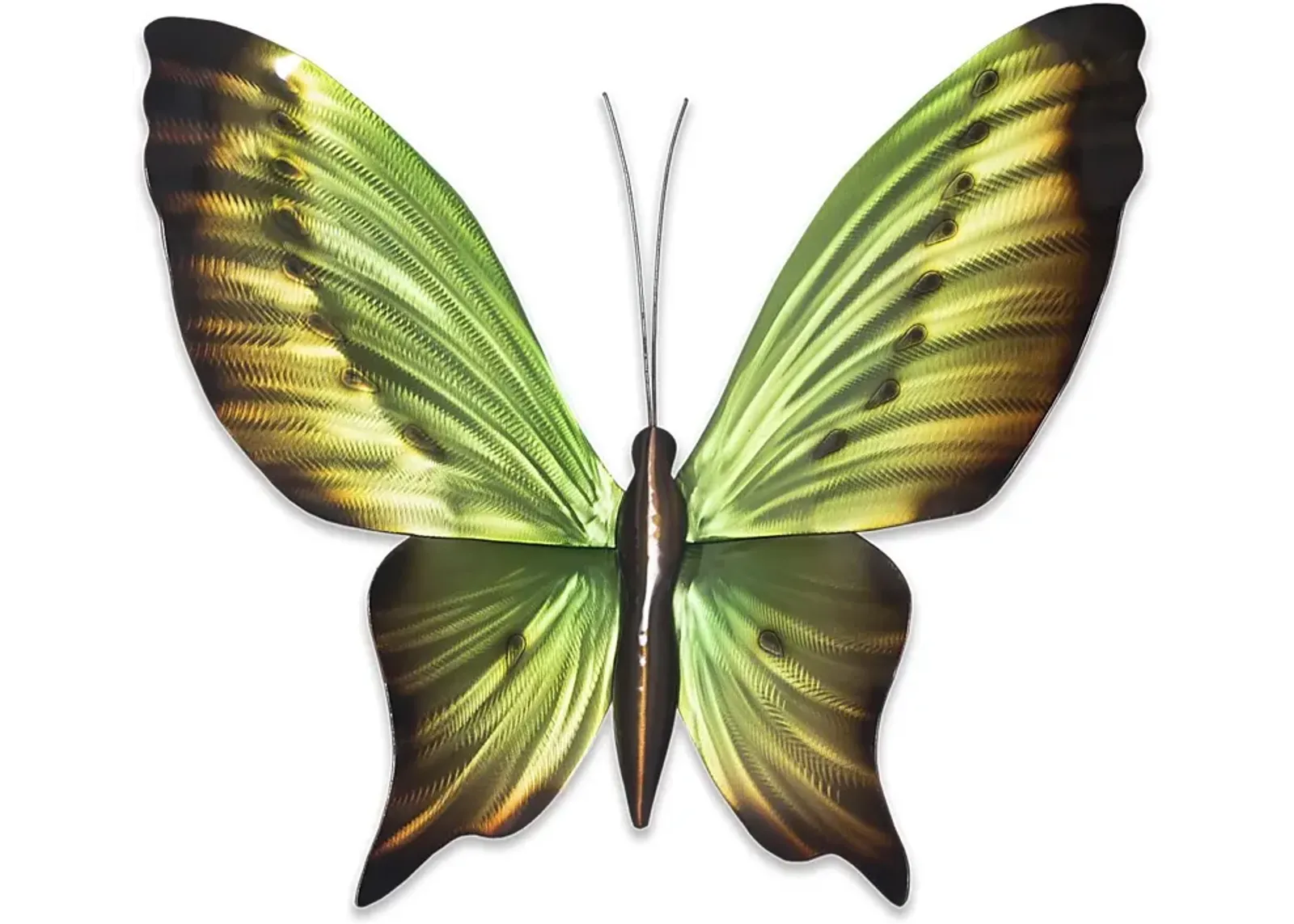 Large Butterfly Green Outdoor Artwork