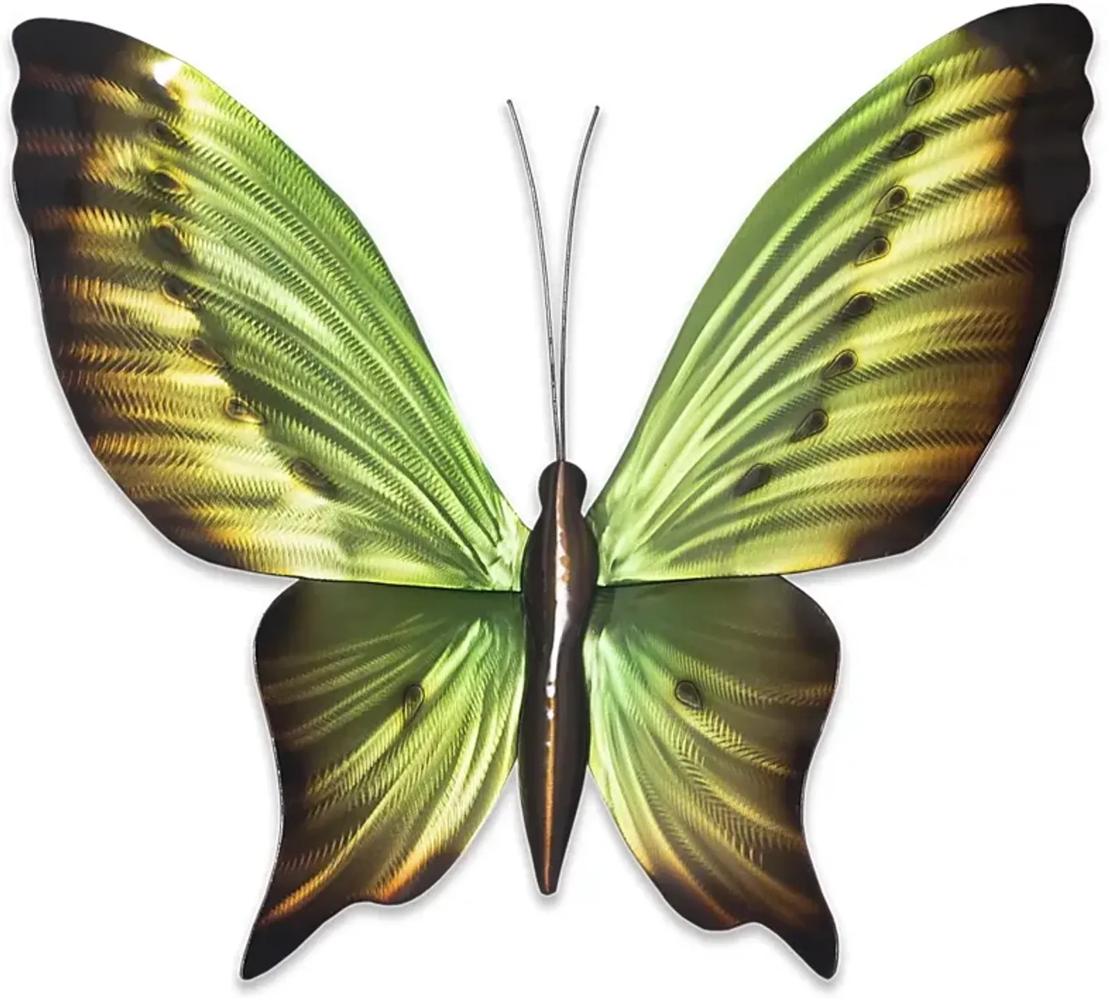 Large Butterfly Green Outdoor Artwork